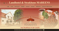 Desktop Screenshot of mareens.de